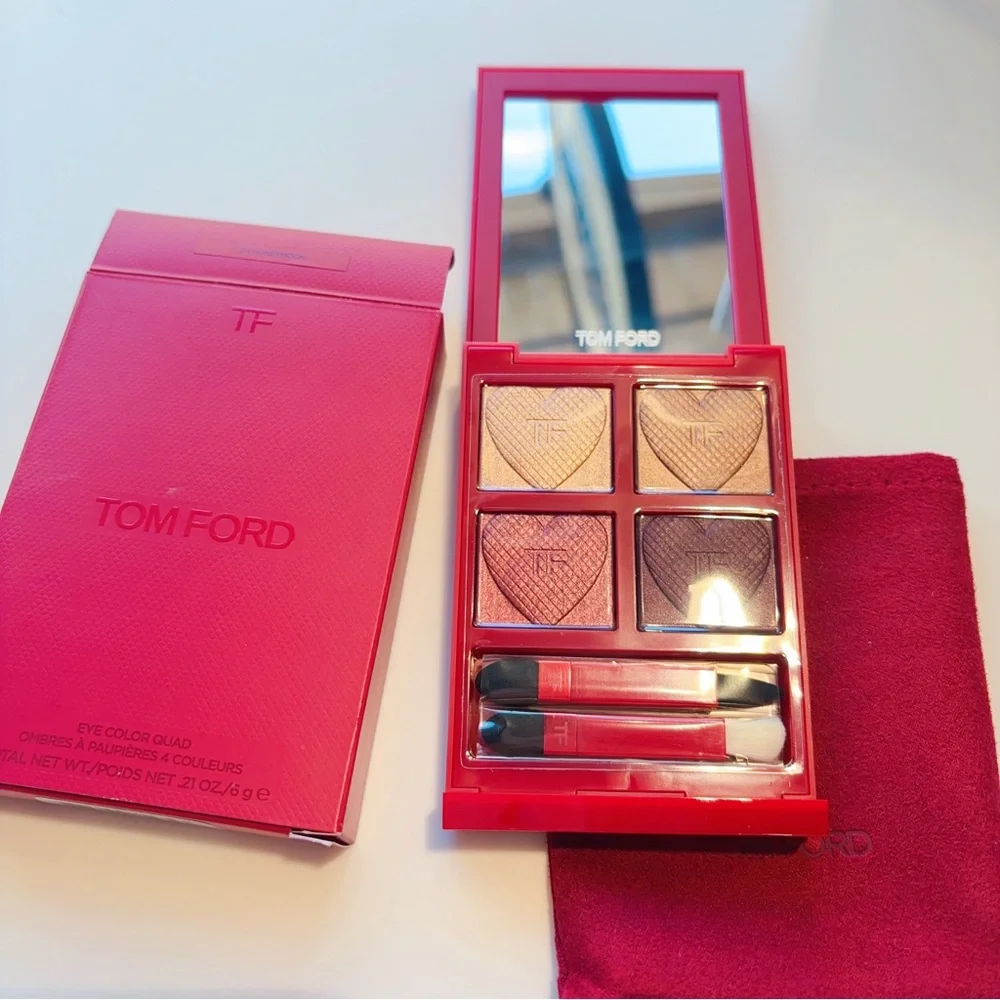 New! TOM FORD Love Collection Eye Color Quad Eyeshadow Palette Honey Moon